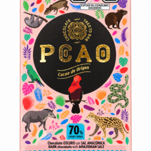 Chocolate oscuro con sal amazónica al 70% - PCAO